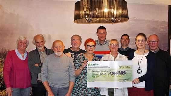 Een bijzonder mooie cheque voor Peter/Meters - Lommel