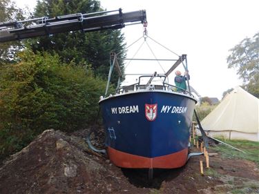 Een boot in mijn tuin! - Beringen