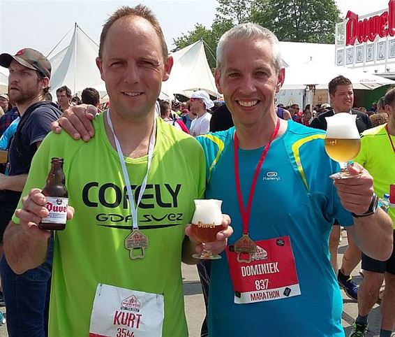 Een Duvel aan de finish, daar doe je het voor - Neerpelt