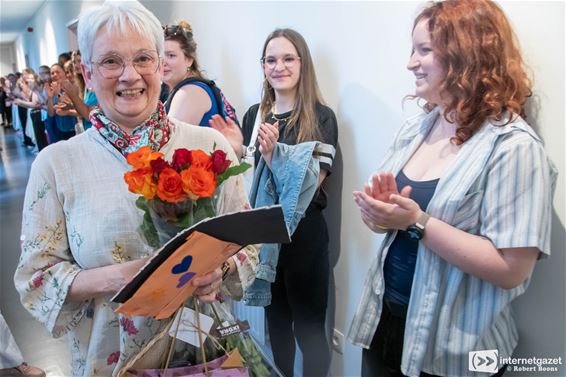 Een erehaag voor Christine Anthonis bij KANL - Lommel