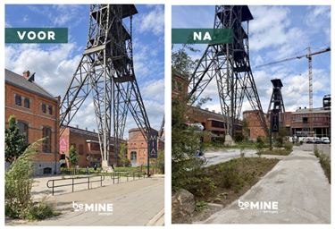 Een extra stukje groen op be-MINE - Beringen