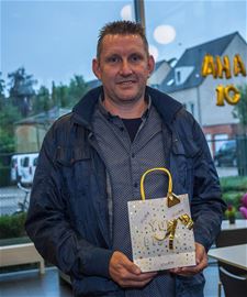 Een gouden ticket met een kroontje - Hamont-Achel