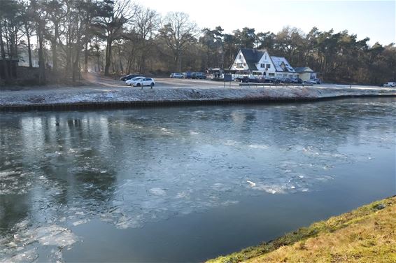 Een koude maar mooie dag vandaag - Lommel