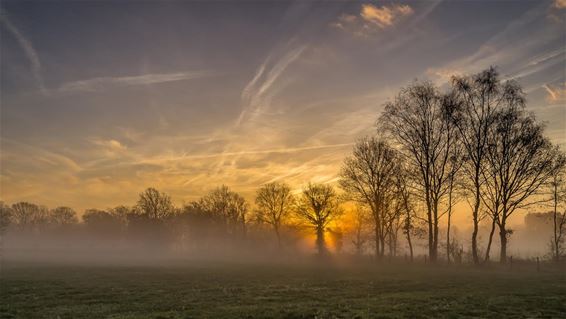 Een mooie zonsopgang - Overpelt