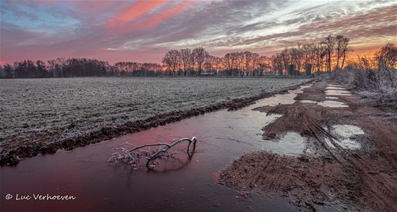 Een mooie zonsopgang - Lommel