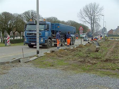 Een nieuwe stoep - Overpelt