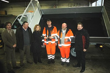 Een nieuwe vrachtwagen - Neerpelt