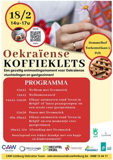 'Een Oekraïense koffieklets'