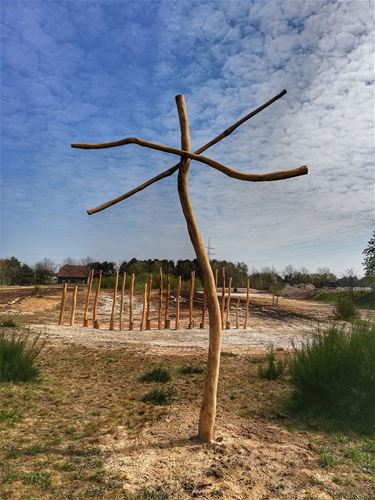 Een opgefrist park in de tuinwijk - Pelt