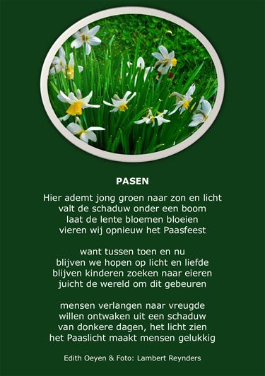 Een paasgedicht - Beringen & Leopoldsburg