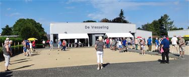 Een petanquetornooi aan De Vresseling - Lommel