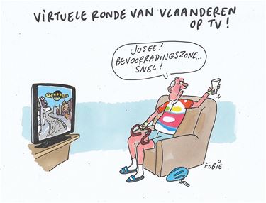 Een Ronde van Vlaanderen op rollen