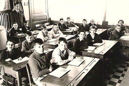 Een schoolfoto uit 1968 - Neerpelt