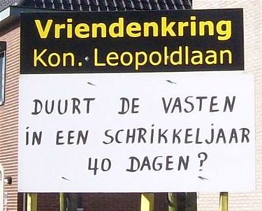 Een terechte vraag - Lommel