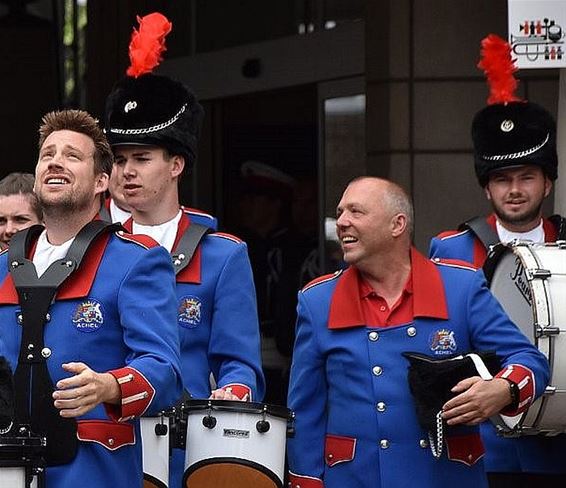 Een trommelende (toekomstige) burgemeester - Pelt