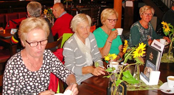 Een uitblazen tijdens rit naar Kleine Brogel - Meeuwen-Gruitrode