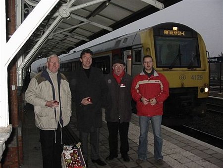 Een Valentijnsappel in het station - Neerpelt