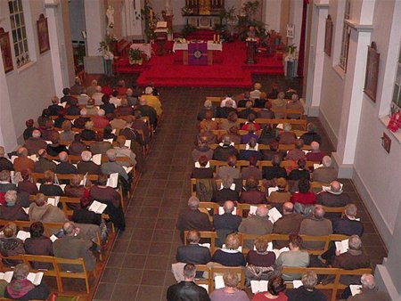 Een volle kerk om te oefenen - Overpelt