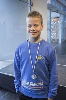 Een zilveren medaille voor Finn Stappers - Overpelt