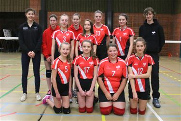 Eerste puntjes voor volleymeisjes U15-B - Lommel