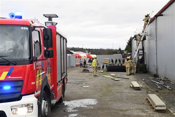 Eerste schadegevallen van storm Ciara - Beringen