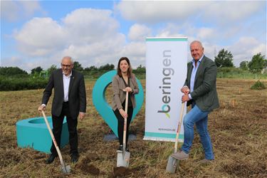 Eerste spadesteek skatepark - Beringen