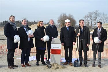 Eerste steen van crematorium gelegd