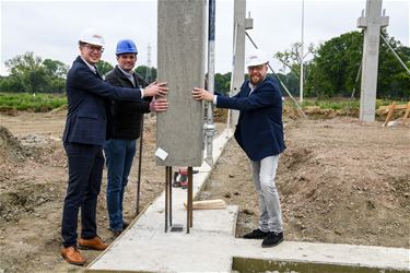 Eerste steenlegging IMA - Houthalen-Helchteren & Beringen