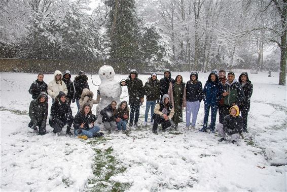 Eindelijk veel sneeuw... - Lommel