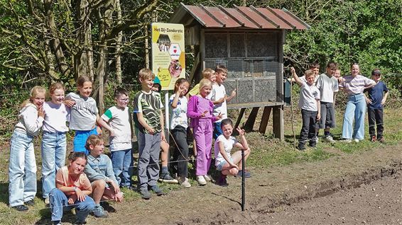 Ellikomse leerlingen in de bres voor bijen - Oudsbergen