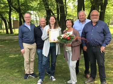 Elly Van den Berk gehuldigd - Lommel