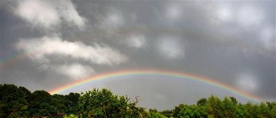 En dan ineens: een regenboog - Meeuwen-Gruitrode