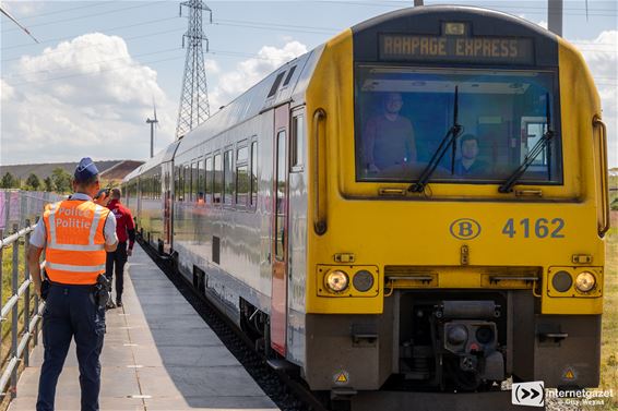 En de Rampage-trein is aangekomen! - Lommel