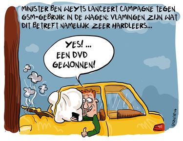 En wie won de dvd?