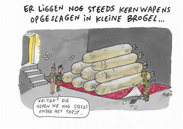 'Er liggen kernbommen op Kleine Brogel' (NAVO)