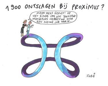 Er staat wat te gebeuren bij Proximus...