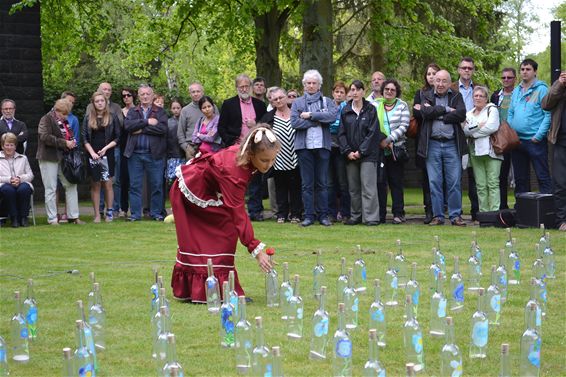 Ingetogen herdenking van WO I - Lommel