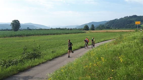 Estafetteploeg in Duitsland op dag 2 - Beringen