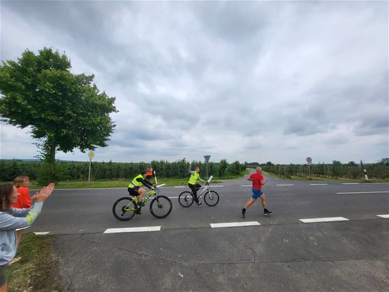 Estafetteploeg veilig en wel in Meckenheim - Beringen