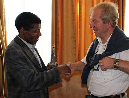 Ethiopië: ontmoeting met Haile Gebreselassie - Peer