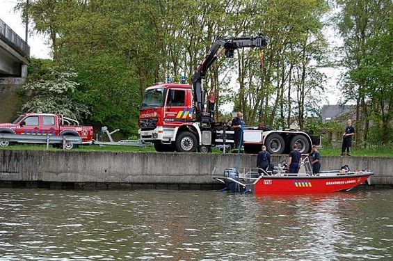 Even het bootje te water laten - Neerpelt