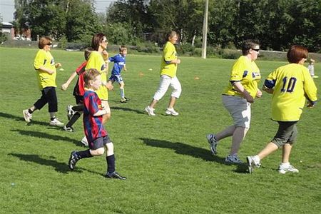 Even het einde van het voetbalseizoen vieren - Overpelt
