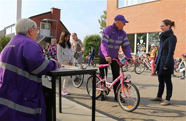 Extra fietscontroles op school - Beringen