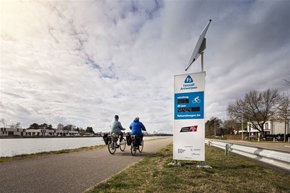 Extra fietszuilen langs fietssnelwegen - Beringen & Leopoldsburg