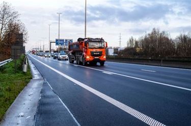 Extra spitsstrook E313 open - Leopoldsburg