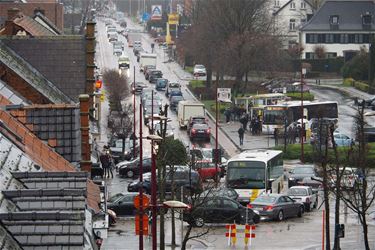 Extra verkeersdrukte in centrum Beringen - Beringen