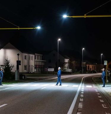 Extra verlichting aan oversteekplaatsen