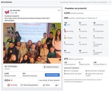 Facebook-research in de klas - Peer