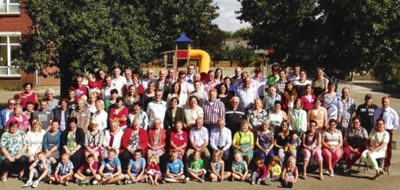 Familie Vandekerkhof bijeen - Neerpelt