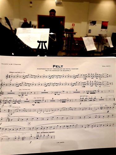 Fanfare speelt 'Pelt' als eerbetoon aan fusie - Overpelt
